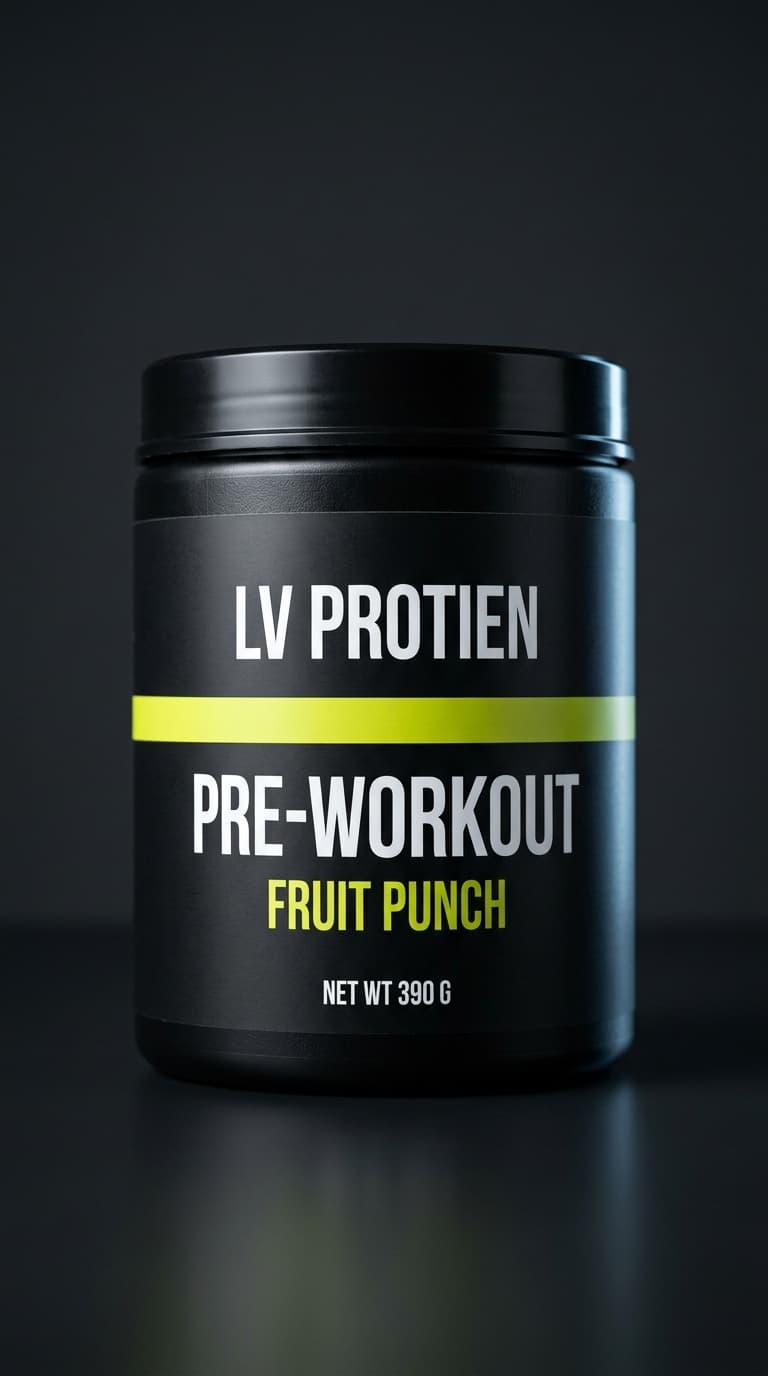 Pre-Workout, Fruit Punch, 390 g